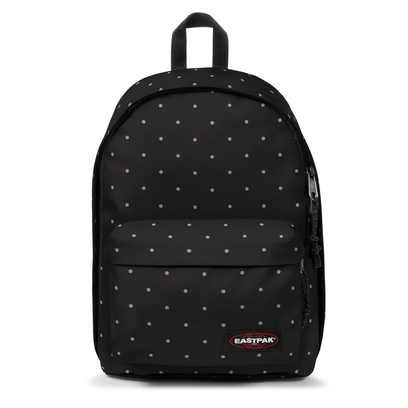 Mochila Eastpak Out Of Office Negra con Lunares – 27L y Porta Portátil Mochila Eastpak Out Of Office Negra con Lunares – 27L y Porta Portátil