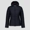 Chaqueta Jott Cloe Mujer Azul Marino con Capucha – Plumas Ultraligera y Compacta