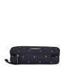 Estuche Eastpak Oval Single Azul Marino con Lunas Doradas Estuche Eastpak Oval Single Azul Marino con Lunas Doradas