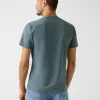 Camiseta Verde Guess Hombre – Slim Fit de Algodón Orgánico Camiseta Verde Guess Hombre – Slim Fit de Algodón Orgánico