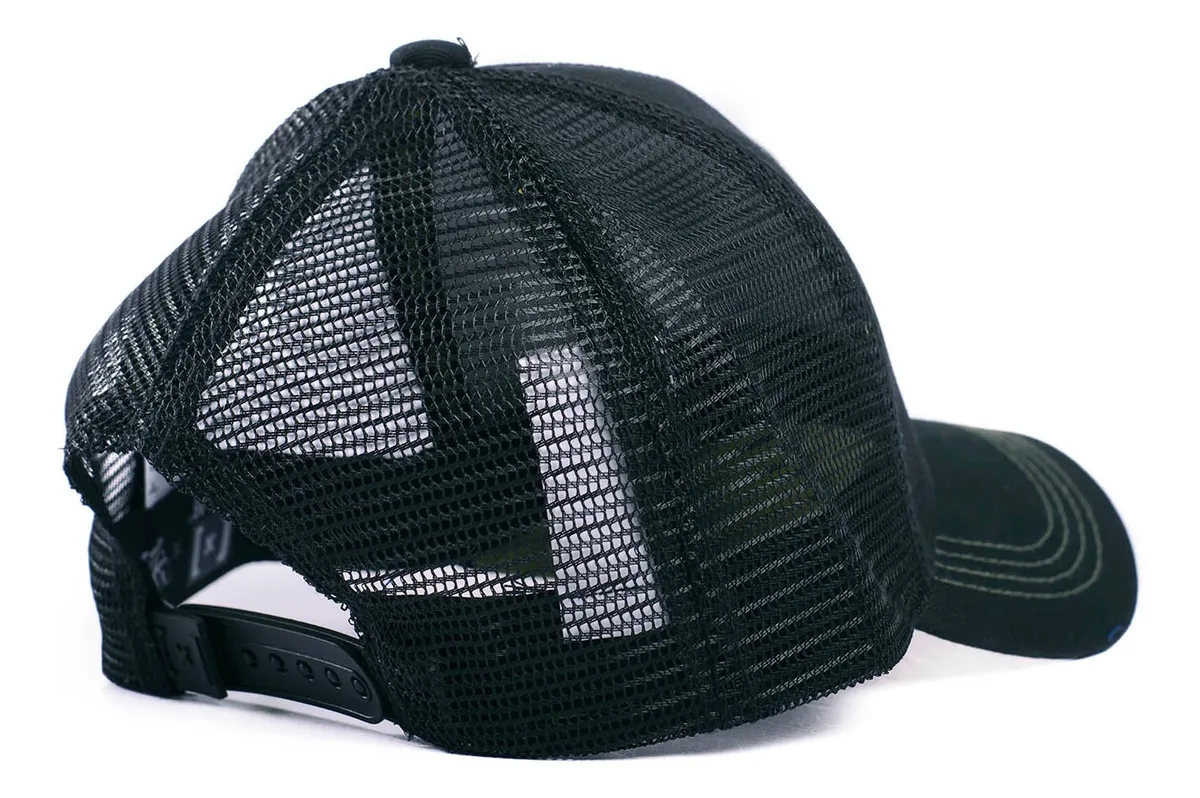 Gorra negra Capslab Bugs Bunny con parche bordado Gorra negra Capslab Bugs Bunny con parche bordado