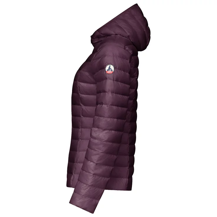 Chaqueta de Plumas Jott Cloe Fig Auberginia – Ultraligera y Compacta Chaqueta de Plumas Jott Cloe Fig Auberginia – Ultraligera y Compacta