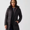 Chaqueta Jott Mujer Vero Negra – Larga y con Capucha Chaqueta Jott Mujer Vero Negra – Larga y con Capucha