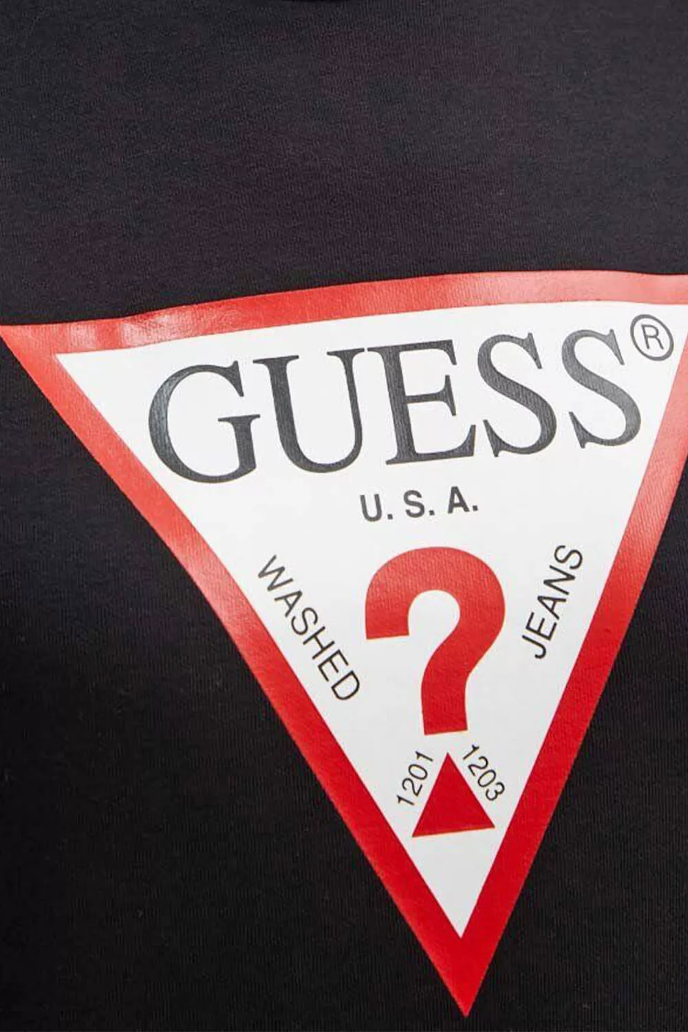 Camiseta Guess Mujer Negra con Logo – Manga Larga Camiseta Guess Mujer Negra con Logo – Manga Larga