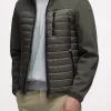 Chaqueta Geox Spherica Hombre Verde Bosque Transpirable