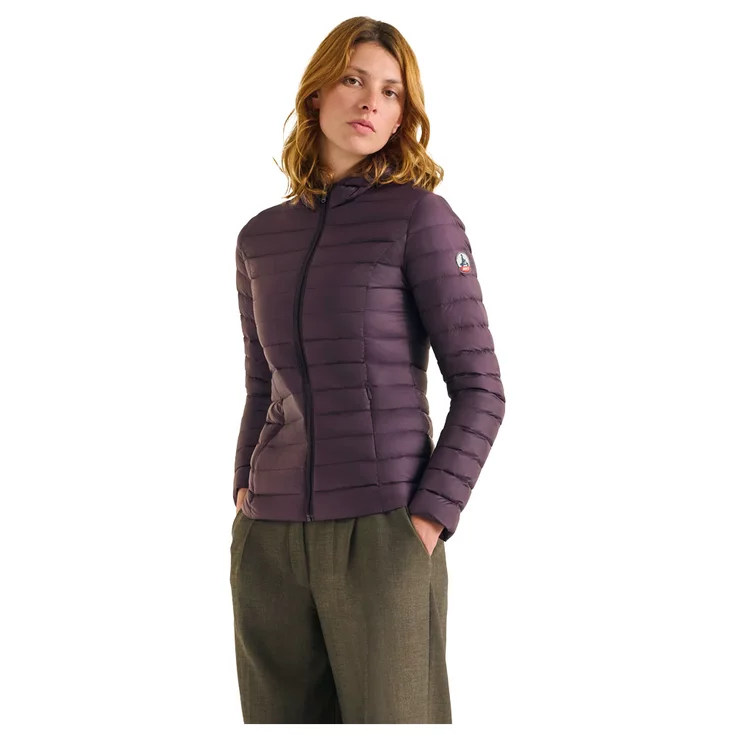 Chaqueta de Plumas Jott Cloe Fig Auberginia – Ultraligera y Compacta Chaqueta de Plumas Jott Cloe Fig Auberginia – Ultraligera y Compacta
