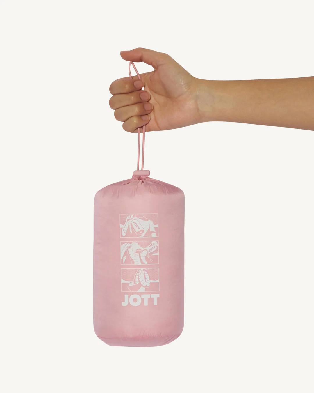 Chaqueta Jott Mujer Rosa Claro – Ultraligera y Plegable Chaqueta Jott Mujer Rosa Claro – Ultraligera y Plegable