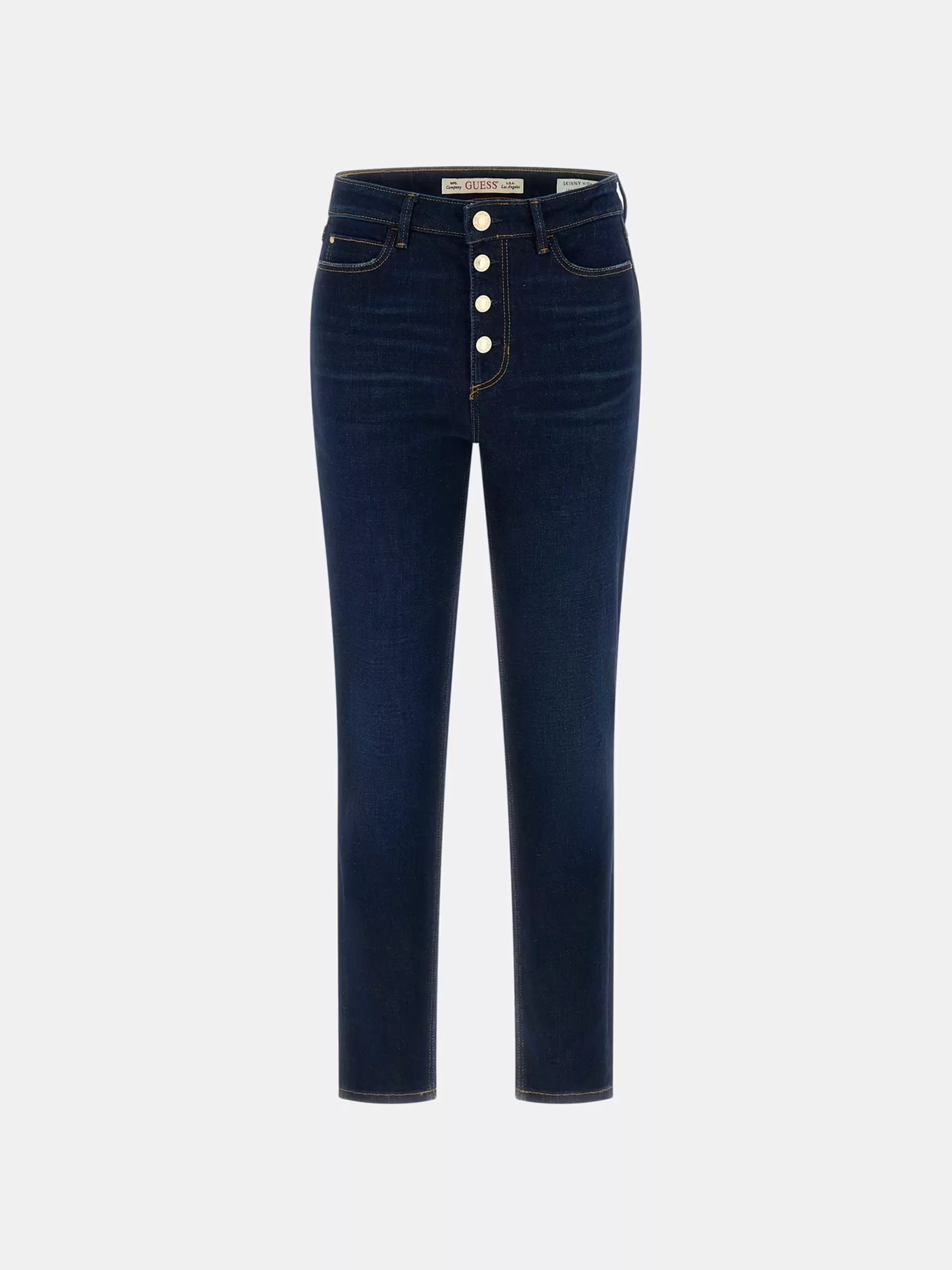 Jeans Guess Mujer 1981 Azul Claro con Botones Jeans Guess Mujer 1981 Azul Claro con Botones