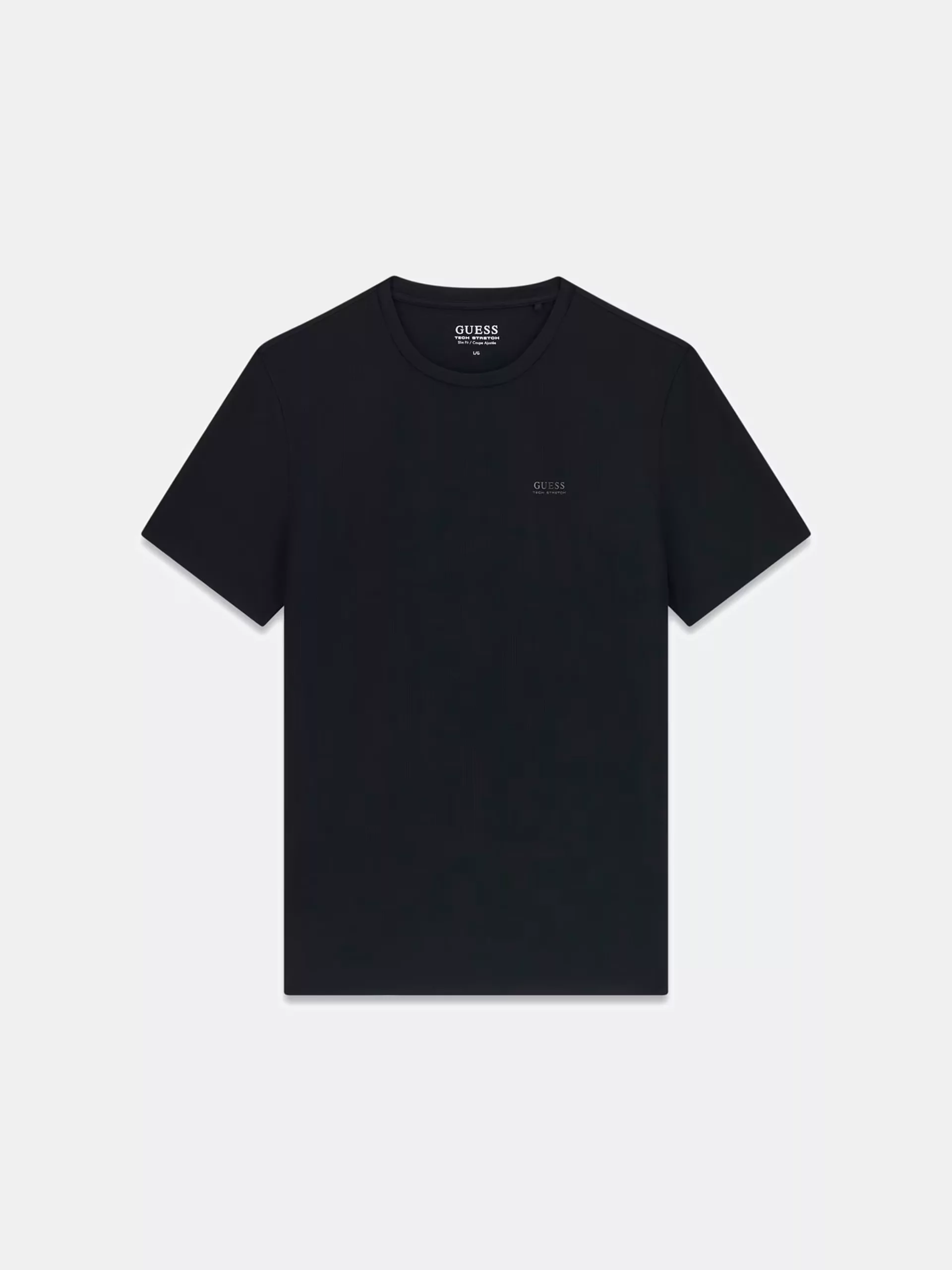 Camiseta Negra Guess Hombre – Algodón Orgánico Slim Fit Camiseta Negra Guess Hombre – Algodón Orgánico Slim Fit