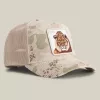 Gorra Goorin Bros King Camo Beige con León Gorra Goorin Bros King Camo Beige con León