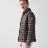 Chaqueta Jott Cha Mujer Antracita sin Capucha – Plumas Ultraligera y Elegante