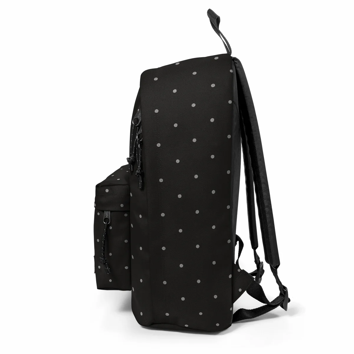 Mochila Eastpak Out Of Office Negra con Lunares – 27L y Porta Portátil Mochila Eastpak Out Of Office Negra con Lunares – 27L y Porta Portátil