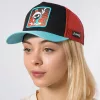 Gorra Capslab Marvin el Marciano roja y azul
