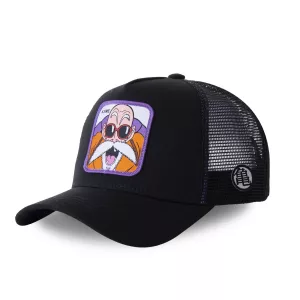 Gorra Maestro Roshi Capslab Negra – Dragon Ball Oficial