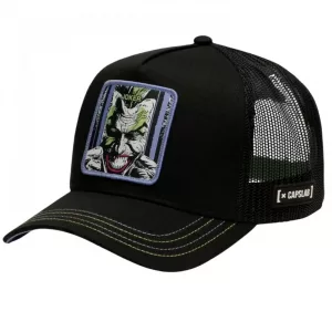 Gorra Joker Negra Capslab – DC Comics Oficial