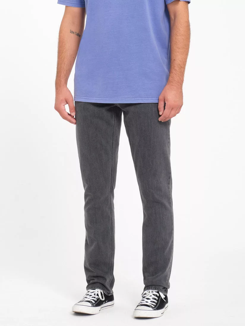Vaqueros Volcom Vorta Slim Fit Gris para Hombre