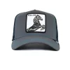 Gorra trucker gris STALLION con caballo negro | Goorin Bros Gorra trucker gris STALLION con caballo negro | Goorin Bros