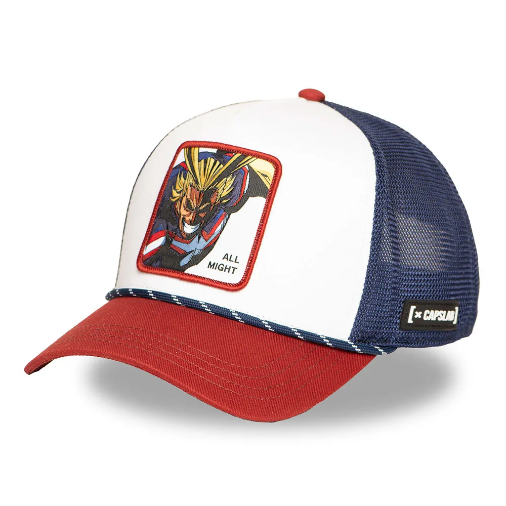 Gorra All Might My Hero Academia Capslab tricolor Gorra All Might My Hero Academia Capslab tricolor
