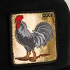 Gorra trucker negra con gallo dorado GOLDEN COCK Goorin Bros