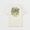 Camiseta blanca Volcom Rat Bar con estampado trasero
