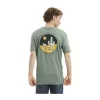 Camiseta Hydroponic verde con Snoopy y cactus