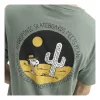Camiseta Hydroponic verde con Snoopy y cactus