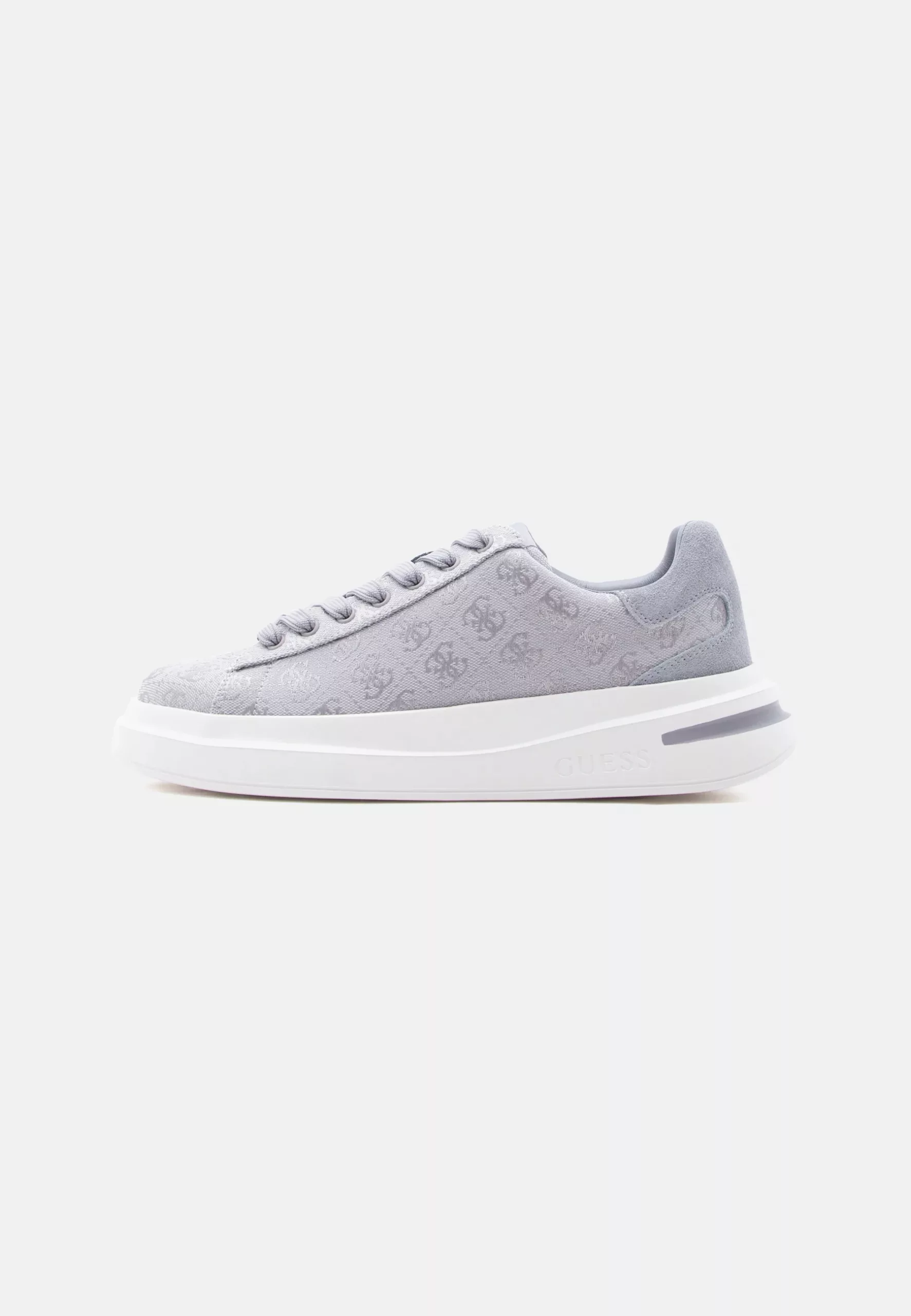 Zapatillas Guess Elba Gris Claro Plataforma
