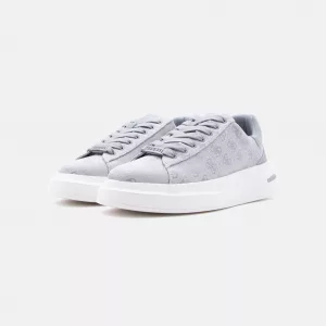 Zapatillas Guess Elba Gris Claro Plataforma