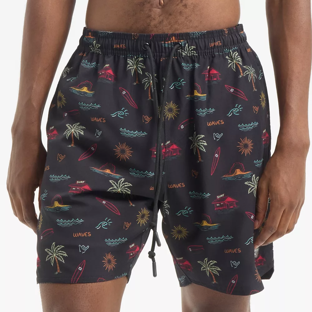 Bañador Hydroponic Charcoal Hombre Estampado