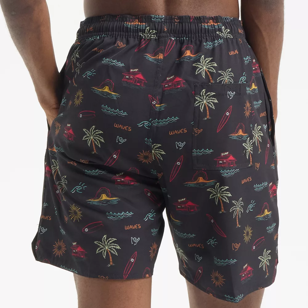 Bañador Hydroponic Charcoal Hombre Estampado