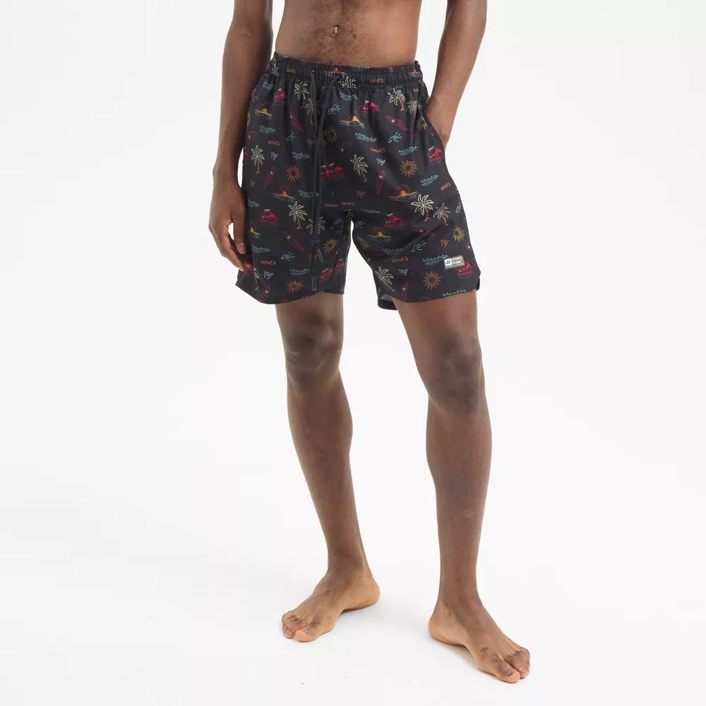 Bañador Hydroponic Charcoal Hombre Estampado