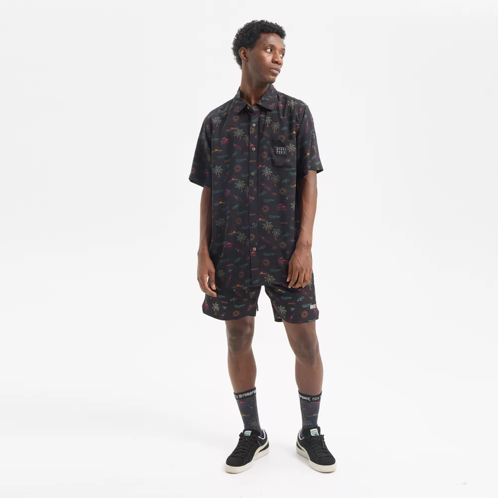 Bañador Hydroponic Charcoal Hombre Estampado