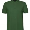 Polo Geox Verde Hombre Algodón Transpirable