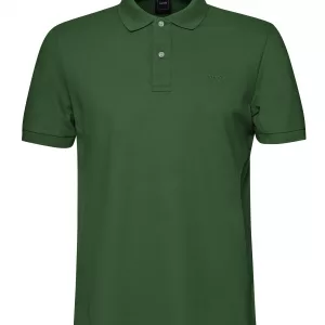 Polo Geox Verde Hombre Algodón Transpirable