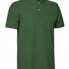 Polo Geox Verde Hombre Algodón Transpirable