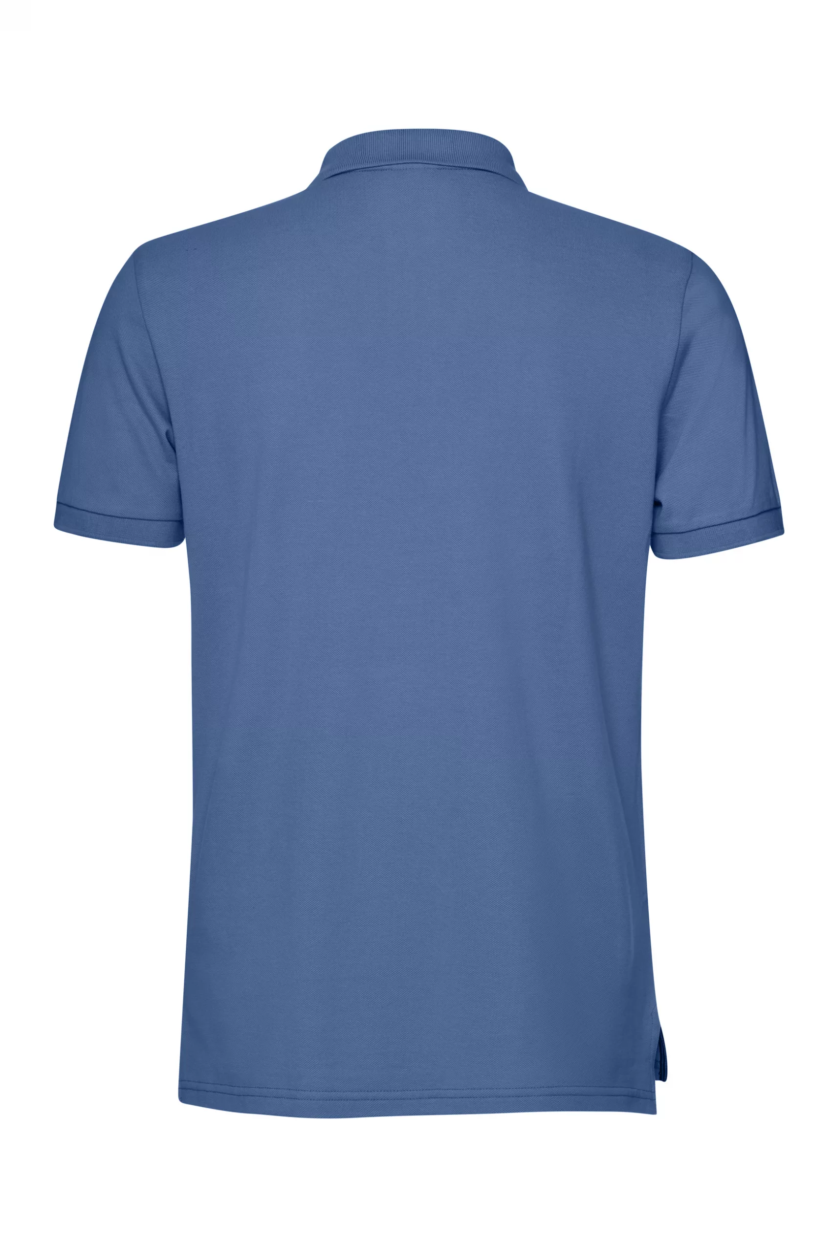 Polo Geox Azul Acero Hombre Piqué Algodón