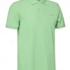 Polo Geox Verde Claro Hombre Algodón Piqué