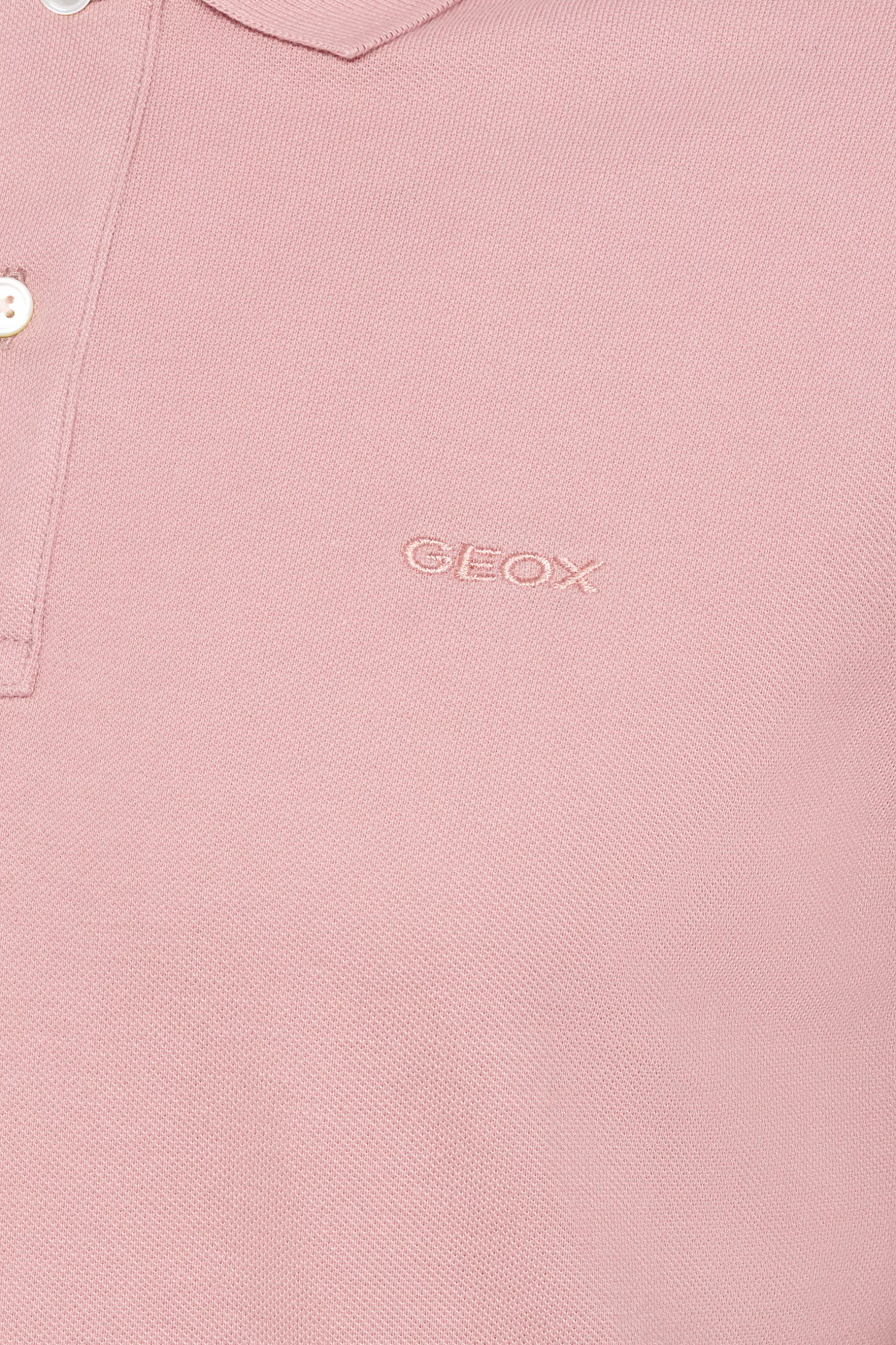Polo Geox Rosa Palo Hombre Piqué Algodón