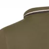 Polo Geox Verde Oliva Hombre Piqué Cuello Ribeteado