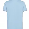 Polo Geox Azul Claro Hombre Algodón Piqué
