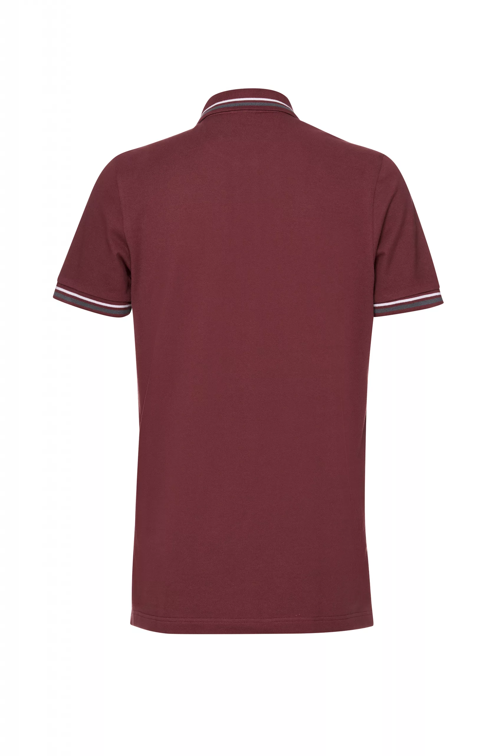 Polo Geox Granate Hombre Piqué Transpirable