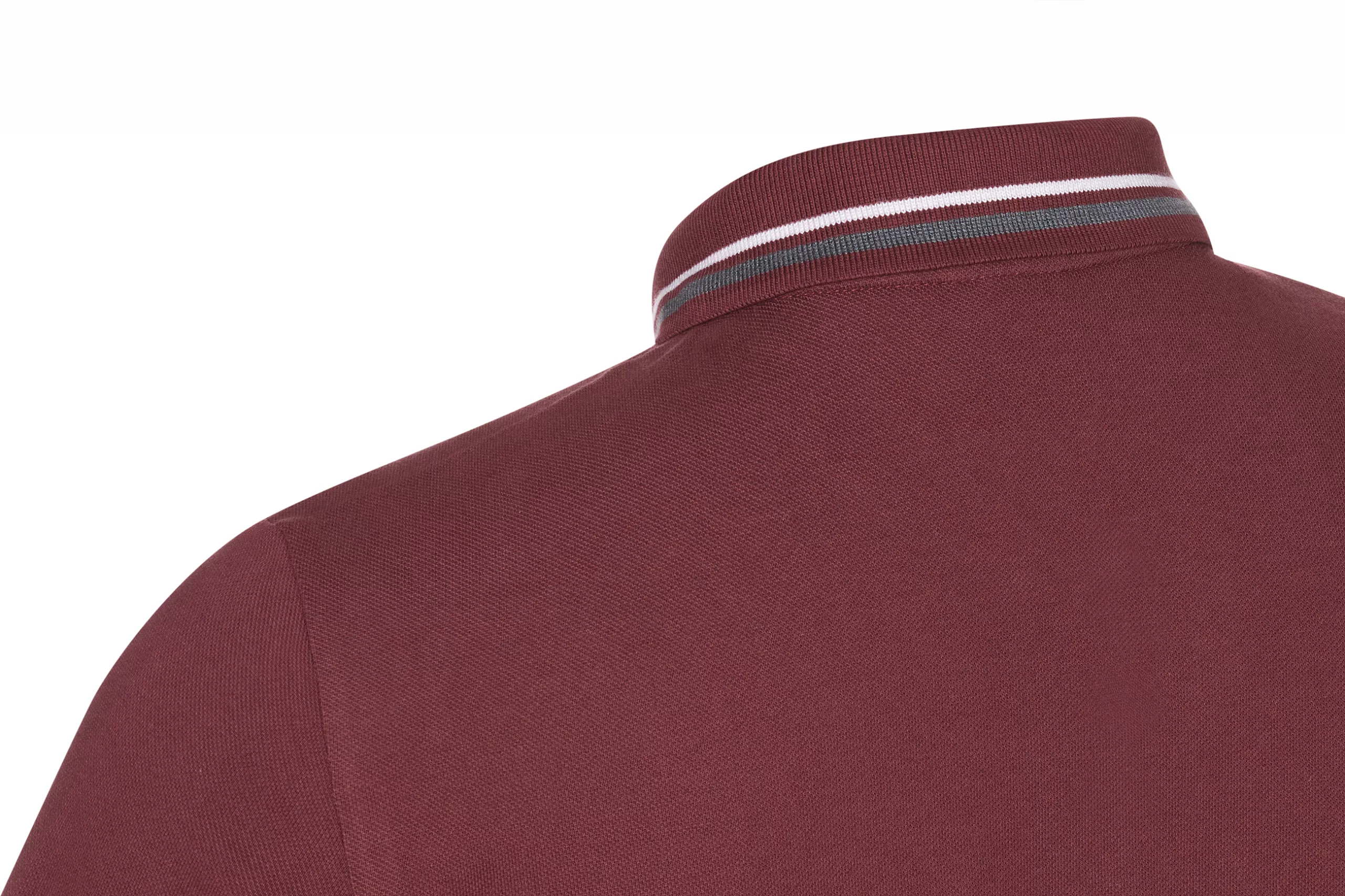 Polo Geox Granate Hombre Piqué Transpirable