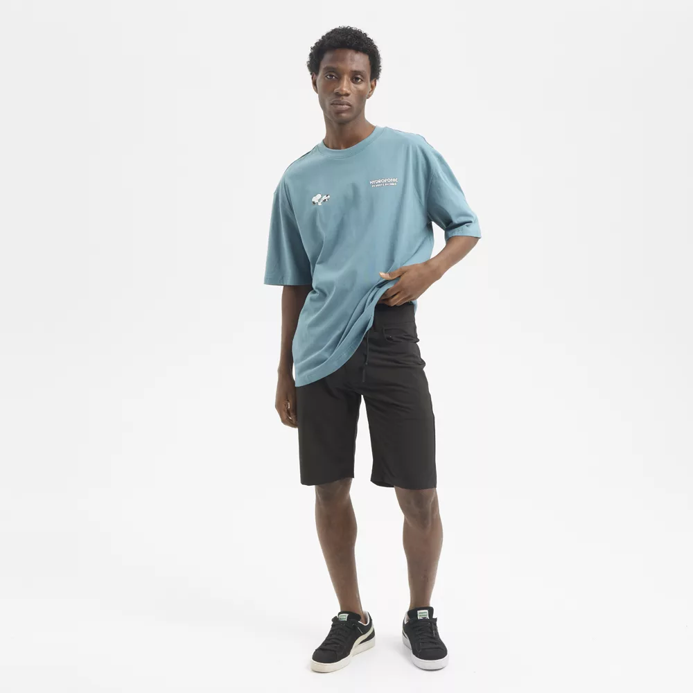 Camiseta Snoopy DJ azul verdoso – Hydroponic x Peanuts