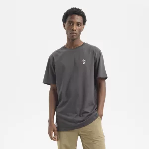 Camiseta Hydroponic Snoopy gris estilo urbano