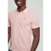 Polo Guess Rosa Claro Hombre Algodón Manga Corta Polo Guess Rosa Claro Hombre Algodón Manga Corta