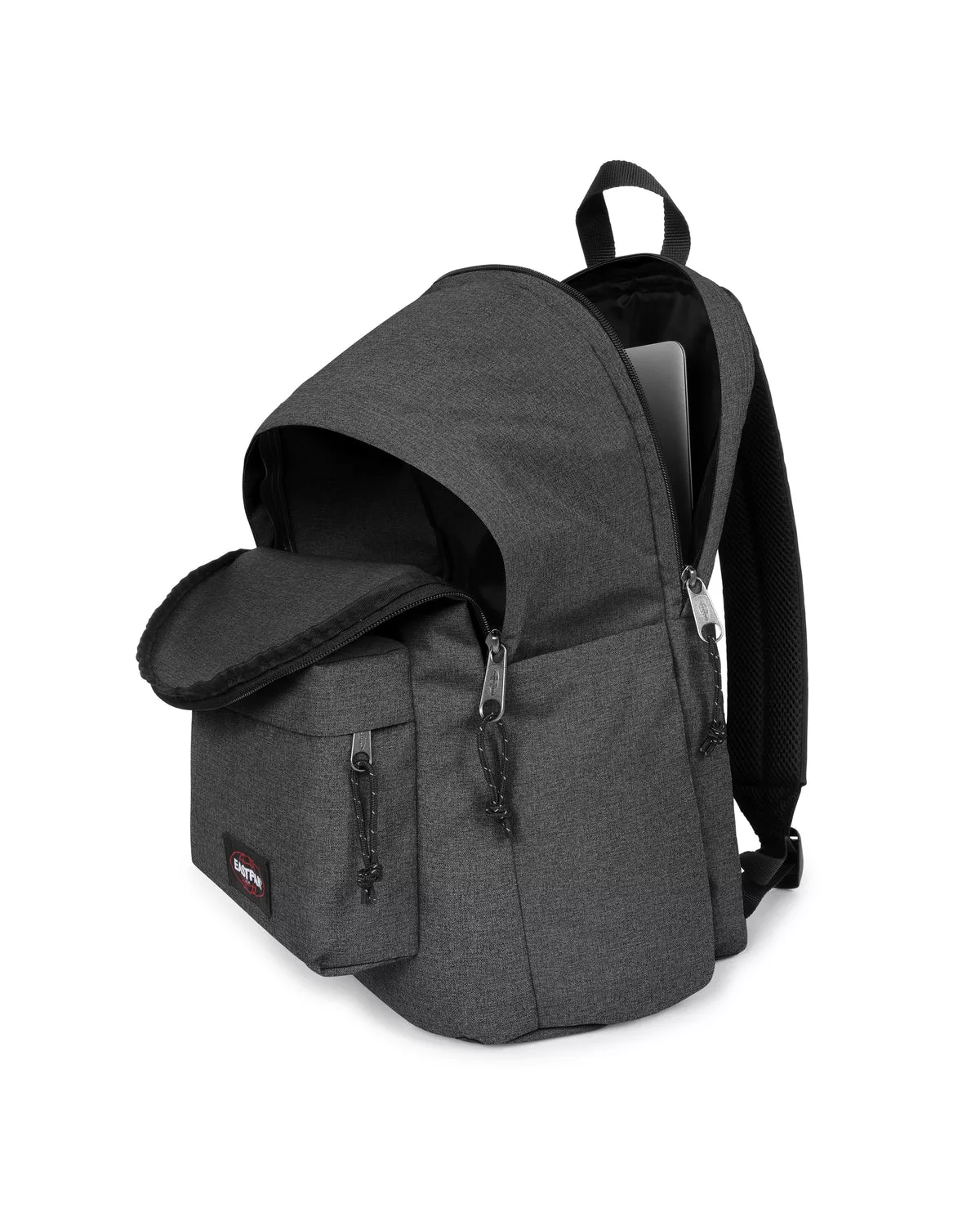 Mochila Eastpak Gris Oscuro 31L vista frontal